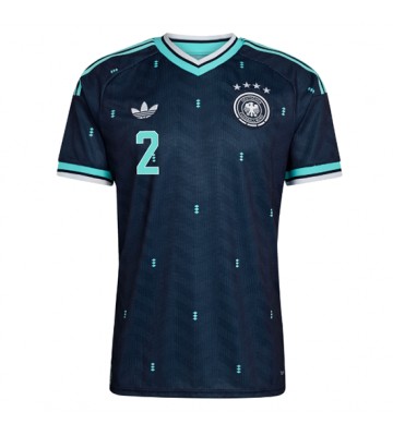 Tyskland Antonio Rudiger #2 Udebanetrøje VM 2026 Kortærmet